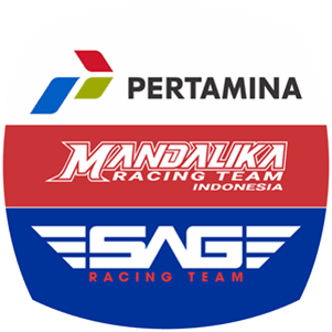 Pertamina Mandalika SAG team logo