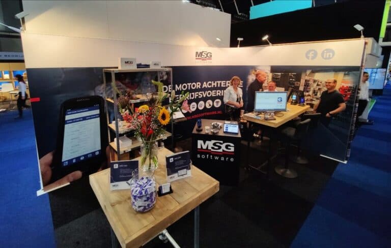 WWVD 2022 Stand jaarbeurs de motor achter je bedrijfsvoering