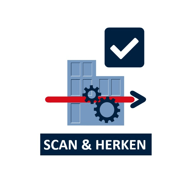 MSG scan en herken msg erp vierkant
