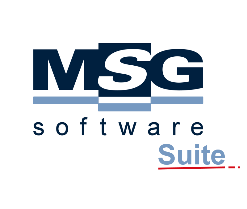 Samenhang software Suite MSG