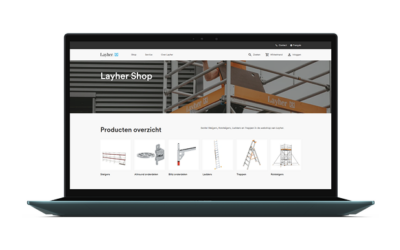 Layher gaat live met nieuwe webshop: MSG software realiseert ERP-koppeling