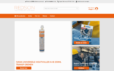 Nieuwe portal Redson live op het MSG headless commerce platform!